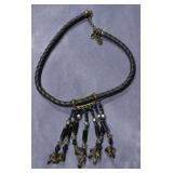 Vintage Leather Necklace