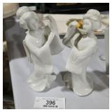 Pair of Oriental Figurines