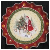 Hand Painted Christmas Tray