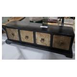 Ornate 4 Drawer Dresser Top Box