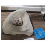 Stone Game & Blue Trinket Holder