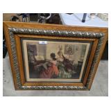 Beautiful Framed Victorian Print