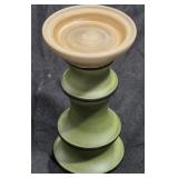 Large Pottery Candleholder