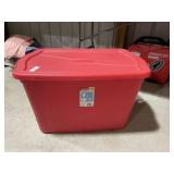 Large Tote with Lid and 4 Small Containers