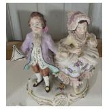 Ornate Porcelain Figurine