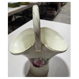 Baum Bros. Gold Trim Handled Vase