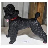 Large Pottery Poodle
