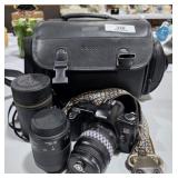 Camera, Bag & Lenses