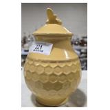 Beehive Vase with Bee Lid