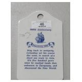 Blue & White Small China Cutting Board
