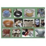 LARGE LOT OF COLLECTIBLES, HOUSEWARES, HOME DECOR AND MORE!
