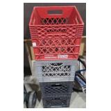 Vintage Dairy Crates