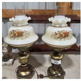 Pair of Vintage Desk Top Lamps
