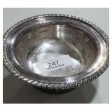 Ornate Silver Candy Dish