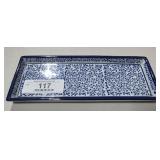 Blue & White Tray