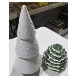 Tree Candy dish with lid & Large Tree