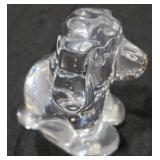 Waterford Crystal Dog Paperweight