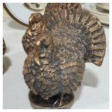 4 Turkey Figurines