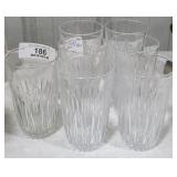 7 Princess House Crystal Glasses