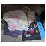 Ornate Tablecloth & Travel Bags