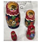 Hand Painted Nesting Dolls