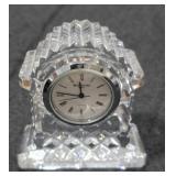 Waterford Crystal Desktop Clock