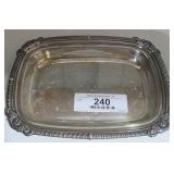 Ornate Silver Tray