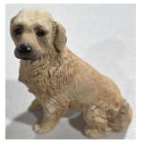 Sand Cast Dog Figurine
