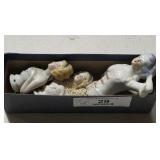 3 Half Pin Cushion Dolls