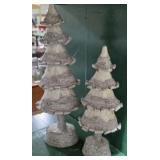 2 Ornate Tree Decorations