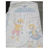 Punch & Judy Hand Sewn Quilt