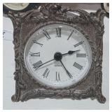 Metal Desk Top Clock