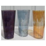Set of 3 Vintage Hi-Ball Glasses