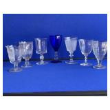 7- Assorted Stemware Glasses