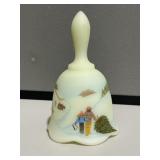 Fenton Uranium Glass Bell