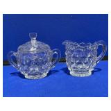 Fostoria Creamer / Sugar