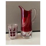 Ruby Flash Pitcher and Celery