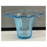 RARE Sweet Pea Mayfair Blue Vase
