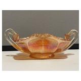Marigold Carnival Glass Bon  Bowl