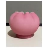 Fenton Pink Rose Bowl
