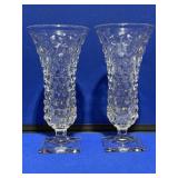 2 Fostoria Vases