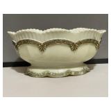 Northwood Custard Uranium Glass Bowl