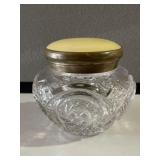 Crystal Dresser Jar