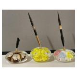 3 Pen Holders
