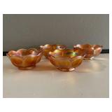 4 Northwood Marigold Berry Bowls