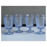 4 Cranberry Tumblers