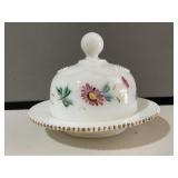 Heisey Covered Butterdish