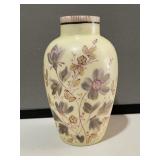 Hand Painted Yellow Vase