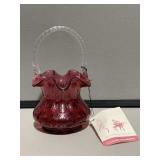 Fenton Coin Dot Country Basket