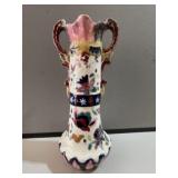 Ceramic Austrian Floral Vase